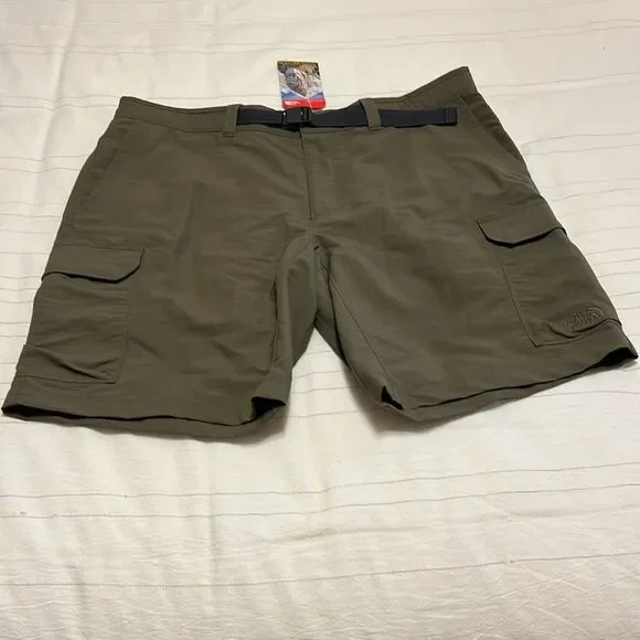 North Face Paramount II Cargo Shorts, Taupe Green - Picture 2 of 9